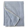 Washable Wool Blanket, Herringbone Blue/Cream L.L.Bean