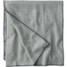 Washable Wool Blanket, Herringbone Gray/Cream Queen L.L.Bean