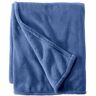 Wicked Plush Throw Deep Blue Large, Fleece L.L.Bean