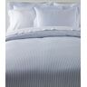 Premium Egyptian Percale Comforter Cover Collection, Stripe Mid-Blue Stnd Sham, Cotton L.L.Bean