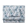 Garment Washed Sateen Sheet Collection, Print Seaside Blue Botanical Queen, Cotton L.L.Bean