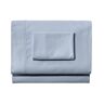 Garment Washed Sateen Sheet Collection Seaside Blue Full, Cotton L.L.Bean