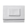 Garment Washed Sateen Sheet Collection White Stnd. Cases, Cotton L.L.Bean