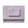 Garment Washed Sateen Sheet Collection Lilac Mist Twin, Cotton L.L.Bean