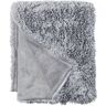 Faux Fur Throw Gray, Polyester L.L.Bean