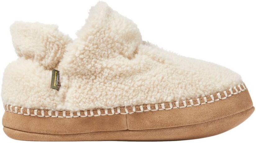 Kids' Cozy Slipper Booties Natural 12-13, Suede Leather L.L.Bean