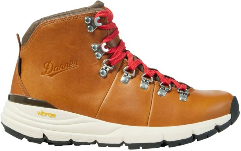 Women's Danner Mountain 600 Waterproof Hiking Boots Saddle Tan 8(B), Leather