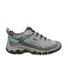 Women's Keen Targhee IV Waterproof Trail Hiking Shoes Alloy/Granite Green 9.5(B), Leather