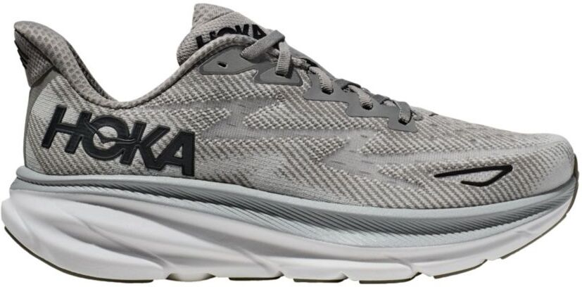 Men's HOKA Clifton 9 Running Shoes Harbor Mist/Black 11(D), Rubber