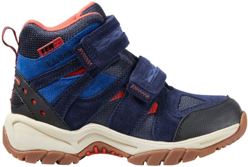 Kids' Trail Model Hikers, Lace-Free Navy 1 L.L.Bean