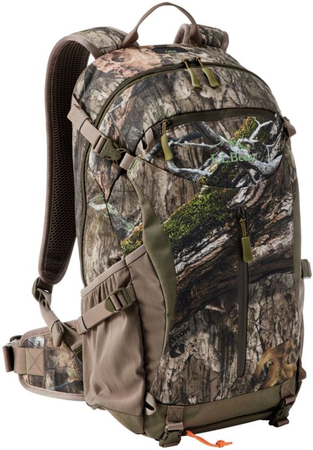 Ridge Runner Big & Tall Pro Hunting Pack, 25 L Mossy Oak Country DNA, Eva Foam L.L.Bean