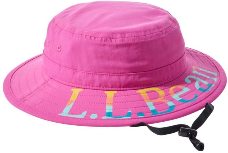 Toddlers' L.L.Bean Sun Shade Bucket Hat Wild Rose 6-12 m, Synthetic/Nylon