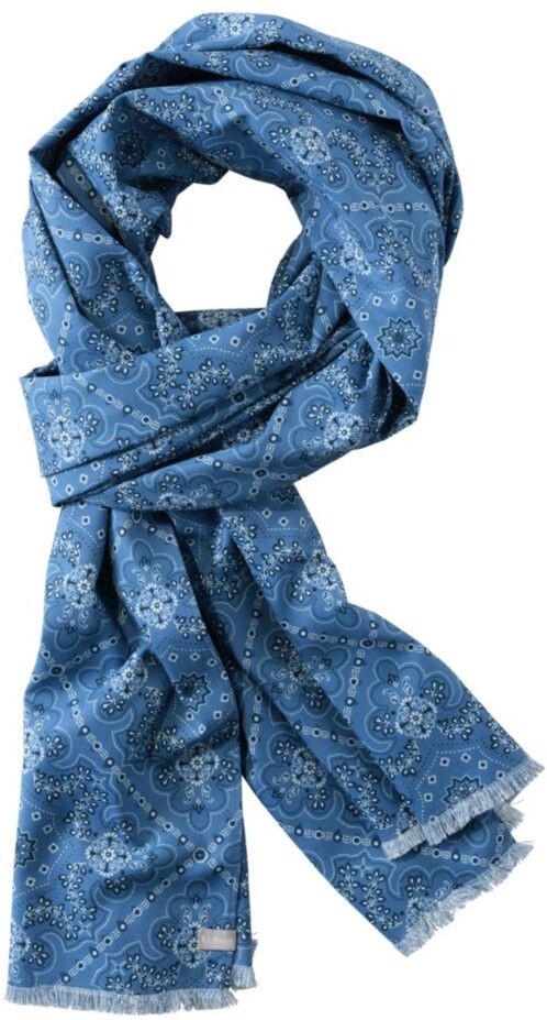 Women's Beanlight Scarf with Insect-Repellent Rustic Blue Bandana OSFA, Synthetic L.L.Bean