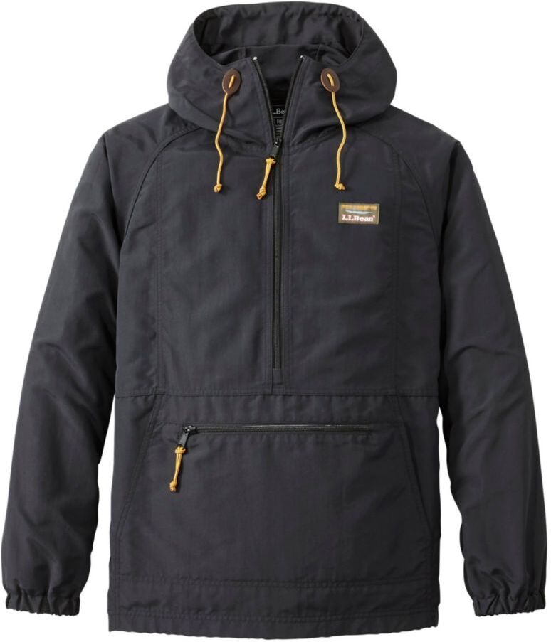 Men's Mountain Classic Anorak Black Medium, Synthetic L.L.Bean