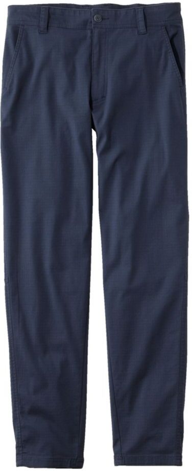 Men's Explorer Ripstop Pants, Fixed Waist, Standard Fit, Tapered Leg Carbon Navy 44x34, Polyester Cotton Blend L.L.Bean