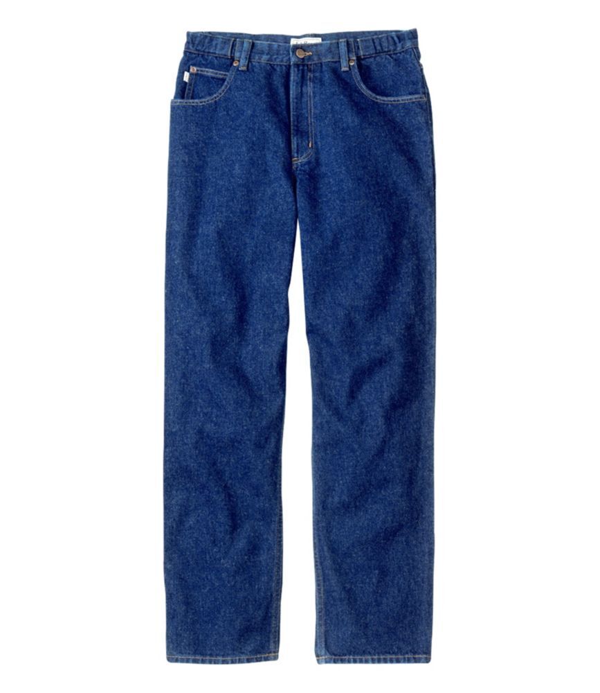 Men's Double L Jeans, Natural Fit, Hidden Comfort Denim 38x32, Cotton L.L.Bean