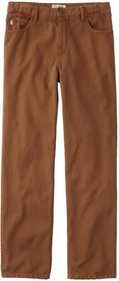 Men's Double L Jeans, Natural Fit, Hidden Comfort Hazelnut 34x30, Cotton L.L.Bean