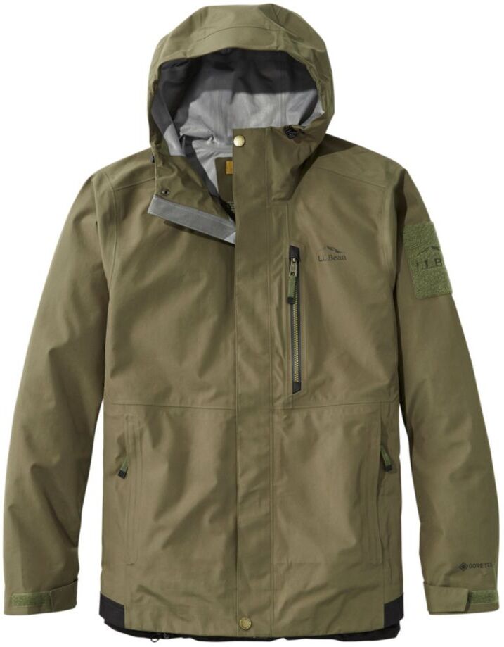 Men's Maine Warden GORE-TEX Big Game Jacket Kelp Green Small, Synthetic Gore-Tex L.L.Bean