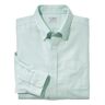 Men's Wrinkle-Free Classic Oxford Cloth Button Down Shirt, Traditional Fit Lichen Green 14.5x32, Cotton L.L.Bean