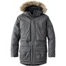 Men's Baxter State Winter Parka - Goose Down Winter Coat Charcoal Heather Extra Large, Synthetic/Nylon L.L.Bean