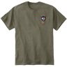 Men's Maine Inland Fisheries and Wildlife Tee, White-Tailed Deer Military Green Small, Cotton L.L.Bean