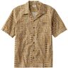 Men's Tropics Shirt, Short-Sleeve Print Walnut Geo XXL, Cotton L.L.Bean