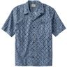 Men's Tropics Shirt, Short-Sleeve Print Mariner Geo Medium, Cotton L.L.Bean