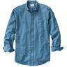 Men's Wrinkle-Free Twill Sport Shirt, Traditional Fit Plaid Weathered Teal Extra Large, Cotton L.L.Bean