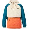 Men's Mountain Classic Anorak, Multi-Color Natural/Bold Orange Medium, Synthetic/Nylon L.L.Bean