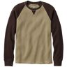 Men's Signature Waffle Crew Dark Mushroom/Darkest Brown Small, Cotton L.L.Bean