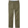 Men's Lakewashed Stretch Khakis, Classic Fit, Straight Leg Surplus Green 31x34, Cotton L.L.Bean