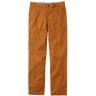 Men's Lakewashed Stretch Khakis, Classic Fit, Straight Leg Bronze Clay 33x32, Cotton L.L.Bean