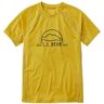 Men's Swift River Cooling Sun Shirt, Short-Sleeve Chartreuse Katahdin Logo Small, Polyester/Spandex L.L.Bean