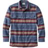 Men's Chamois Shirt, Traditional Fit, Stripe Rangeley Blue Multi XXXL, Flannel L.L.Bean