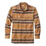 Men's Chamois Shirt, Traditional Fit, Stripe Barley Multi XXXL, Flannel L.L.Bean