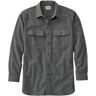 Men's Chamois Shirt, Slightly Fitted Charcoal Gray Heather XXXL, Flannel L.L.Bean