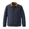 Men's Insulated Utility Shirt Jacket Carbon Navy Large, Cotton/Nylon L.L.Bean