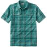 Men's SunSmart Cool Weave Shirt Short-Sleeve Blue-Green XXXL, Polyester Blend Synthetic/Nylon L.L.Bean