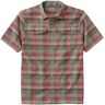 Men's SunSmart Cool Weave Shirt Short-Sleeve Russet Clay/Sea Green XXXL, Polyester Blend Synthetic/Nylon L.L.Bean