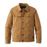 Men's BeanFlex Utility Trucker Jacket Marsh Brown Small, Cotton/Nylon/Metal L.L.Bean