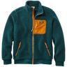 Men's Sherpa Fleece Jacket Dark Pine/Dark Bronze XXL, Fleece/Nylon L.L.Bean