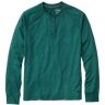 Men's VentureSoft Henley Dark Pine Marl XXXL, Synthetic Polyester Blend L.L.Bean