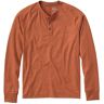 Men's VentureSoft Henley Teak Marl XXXL, Synthetic Polyester Blend L.L.Bean