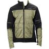 Men's Swix Navado Hybrid Jacket Olive Small, Polyester/Nylon