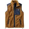 Men's Sherpa Vest Antique Gold Small, Fleece/Nylon L.L.Bean