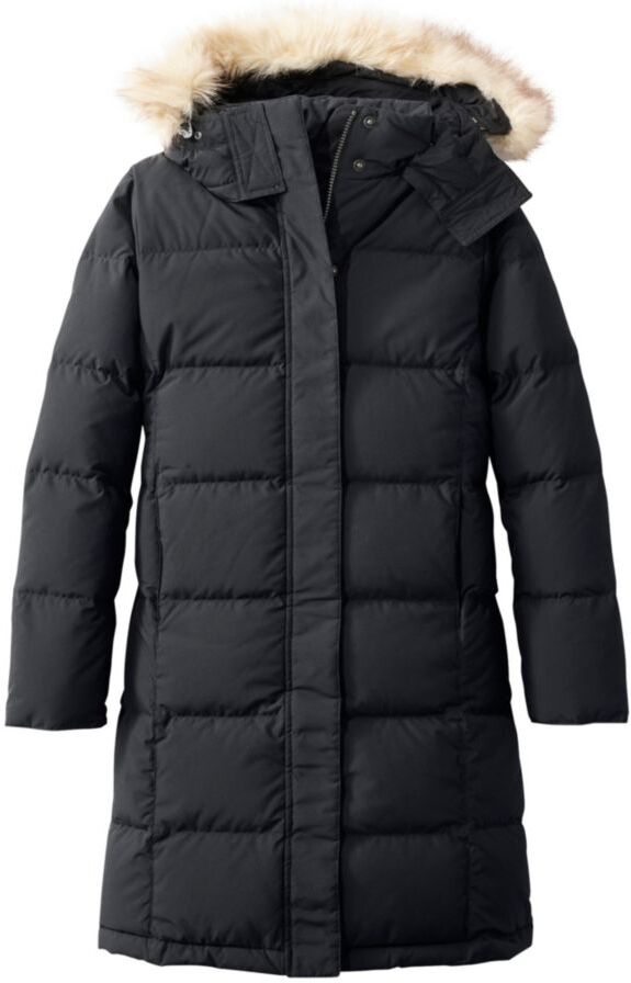 Women's Ultrawarm Winter Coat, Three Quarter Length Black Small, Polyester/Nylon L.L.Bean