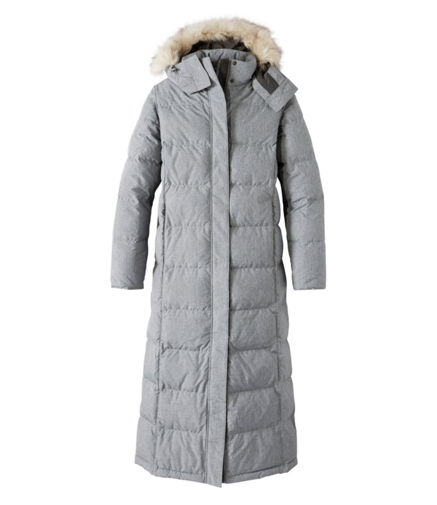 Women's Ultrawarm Winter Coat, Long Graphite Heather Large, Polyester/Nylon L.L.Bean