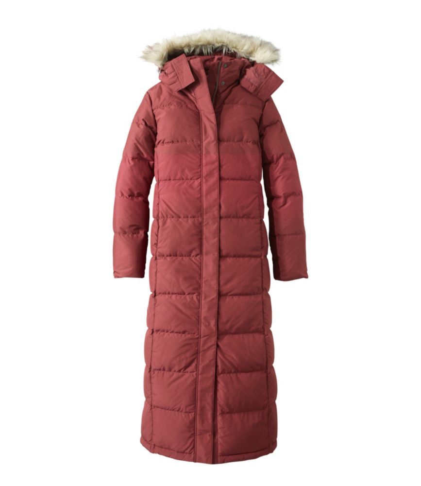 Women's Ultrawarm Winter Coat, Long Rosewood Small, Polyester/Nylon L.L.Bean