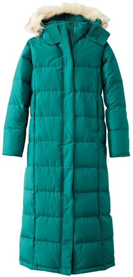 Women's Ultrawarm Winter Coat, Long Spruce Large, Polyester/Nylon L.L.Bean