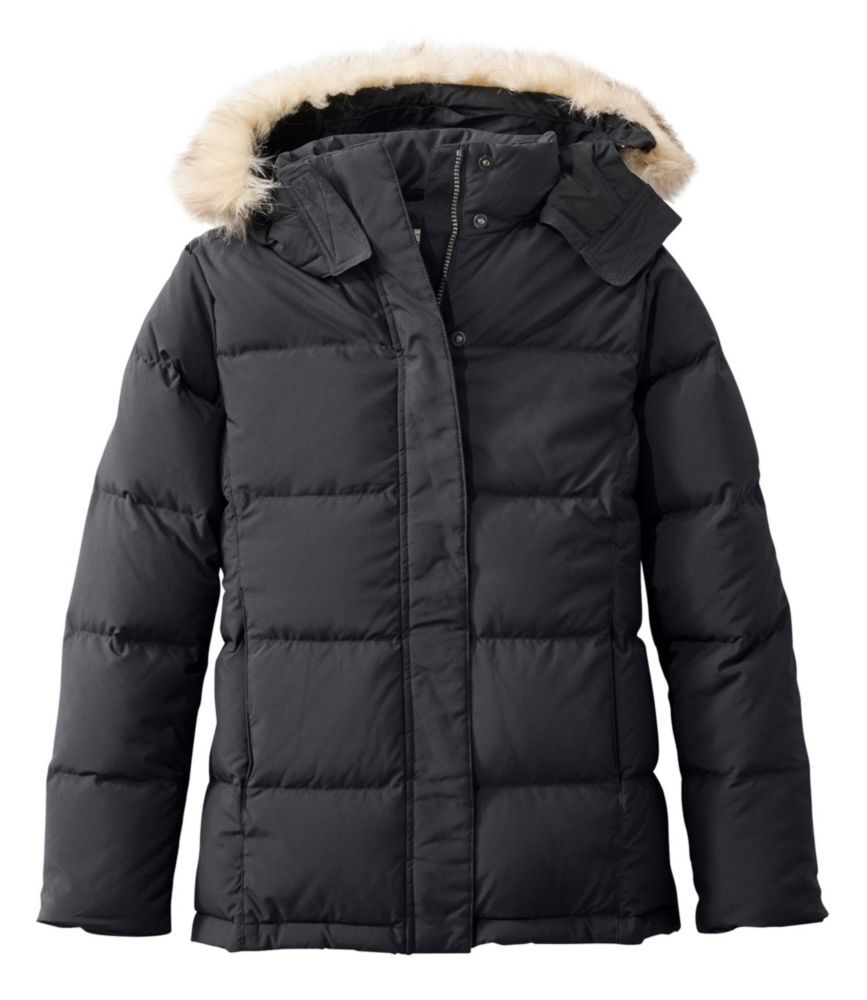 Women's Ultrawarm Down Winter Jacket Black Small, Synthetic/Nylon L.L.Bean